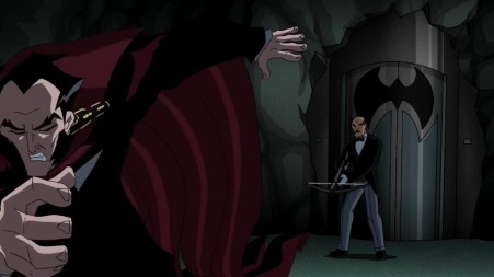 Alfred shoots Dracula